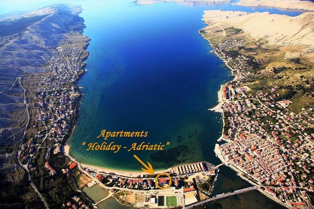 Studio Holiday Adriatic Pag Town Chambre photo